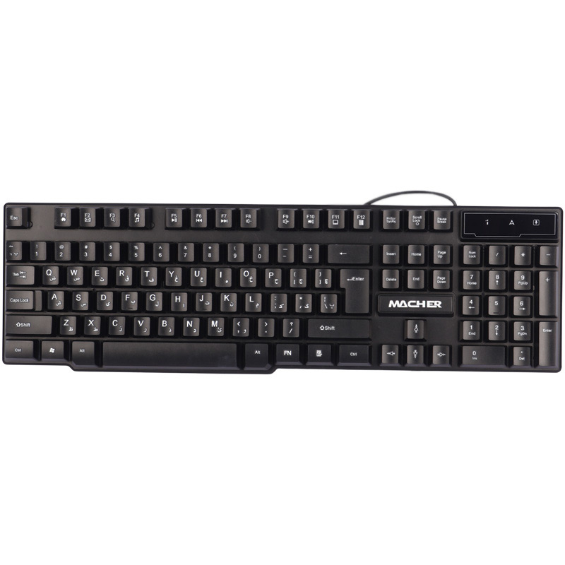 کیبورد گیمینگ مچر MR-304 RGB