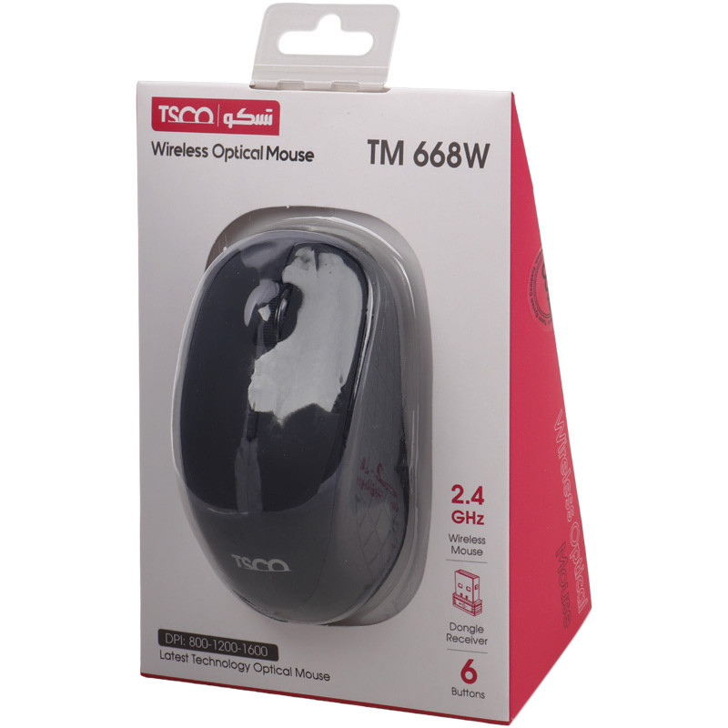 موس بی سیم TSCO TM 668W