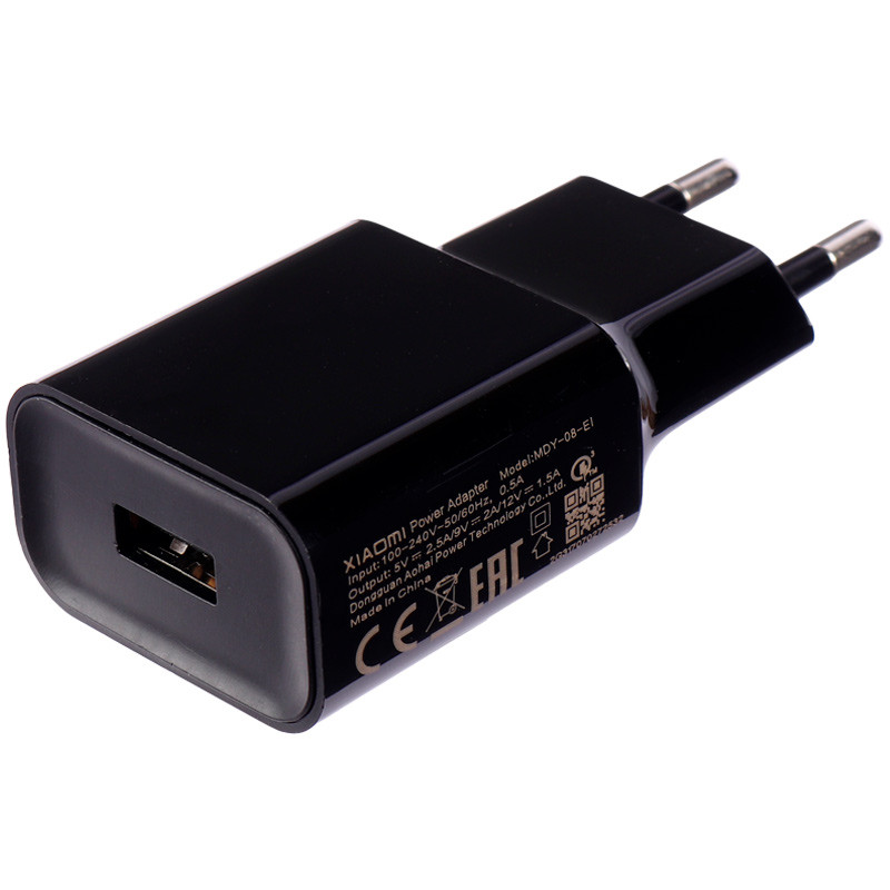 شارژر دیواری فست شارژ Xiaomi MDY-08-EI 2.5A QC3 PD + کابل میکرو یو اس بی