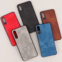 قاب چرمی طرح گوزن Samsung A50