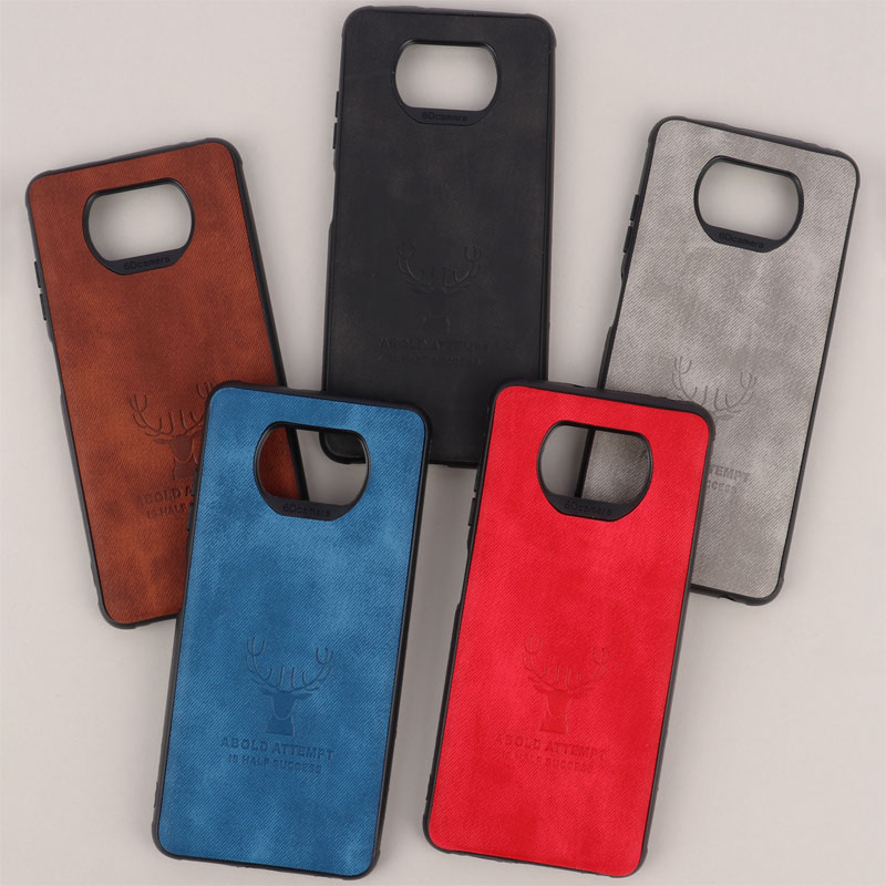 قاب چرمی طرح گوزن Xiaomi Poco X3