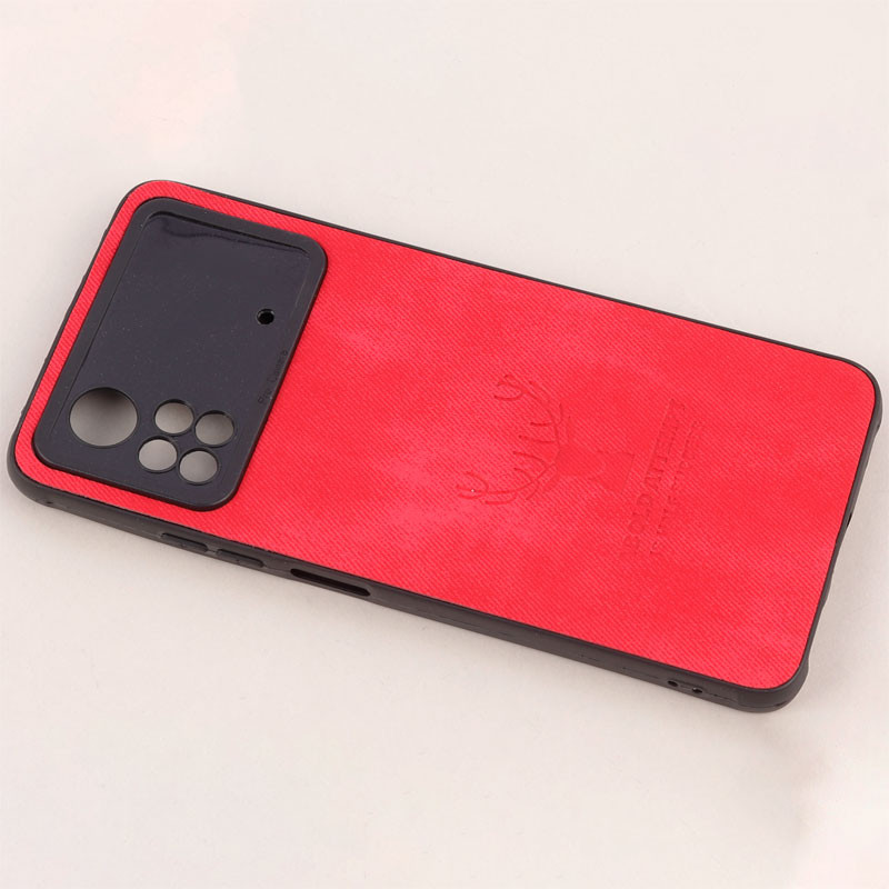 قاب چرمی محافظ لنزدار طرح گوزن Xiaomi Poco X4 Pro 5G