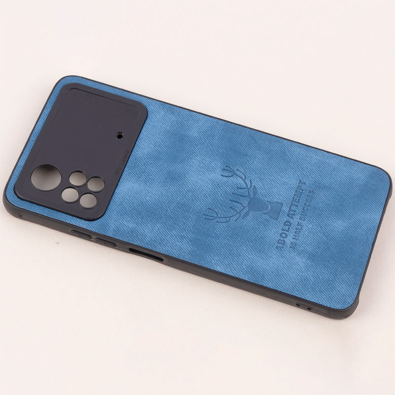 قاب چرمی محافظ لنزدار طرح گوزن Xiaomi Poco X4 Pro 5G
