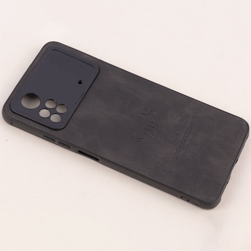 قاب چرمی محافظ لنزدار طرح گوزن Xiaomi Poco X4 Pro 5G