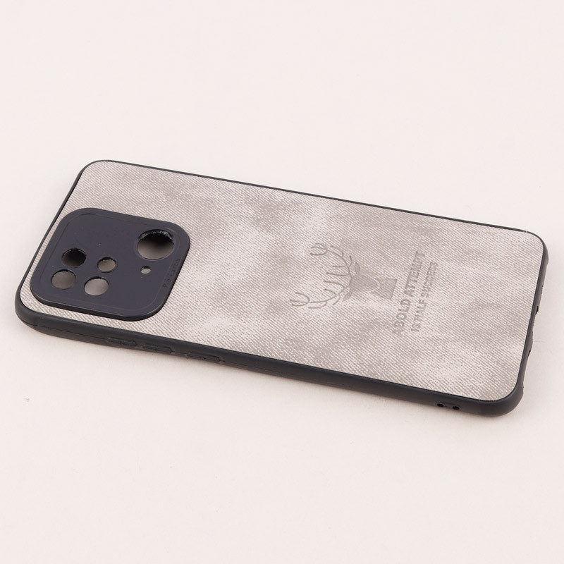 قاب چرمی محافظ لنزدار طرح گوزن Xiaomi Redmi 10c