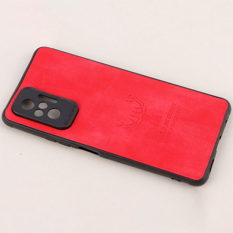 قاب چرمی محافظ لنزدار طرح گوزن Xiaomi Redmi Note 10 Pro