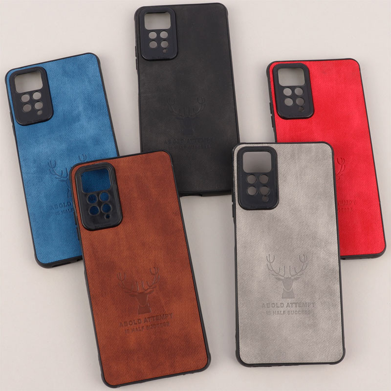 قاب چرمی محافظ لنزدار طرح گوزن Xiaomi Redmi Note 11 Pro