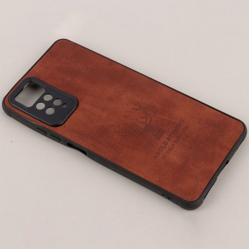 قاب چرمی محافظ لنزدار طرح گوزن Xiaomi Redmi Note 11 Pro