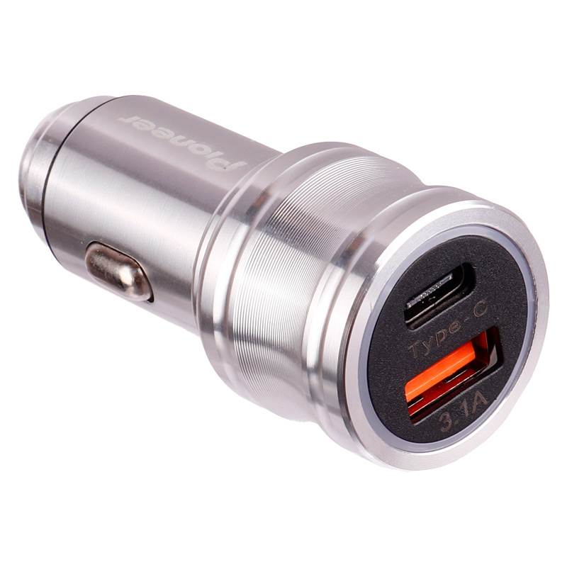 شارژر فندکی فست شارژ Pioneer Jet WKN-C208 3.1A QC3.0 PD 15.5W