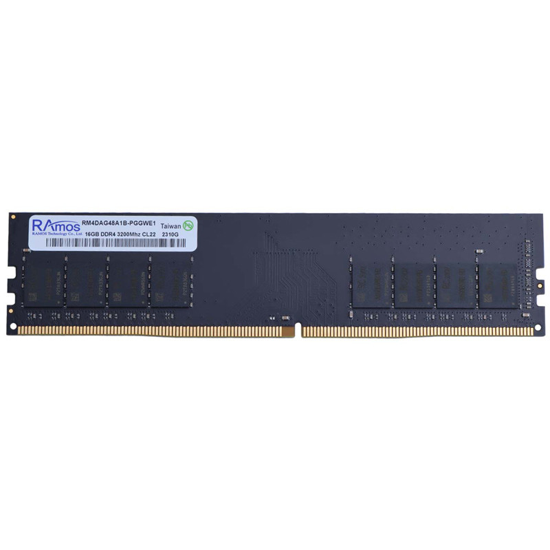 رم کامپیوتر Ramos RM4DAG48A1B-PGGWE1 DDR4 16GB 3200MHz CL22 Single
