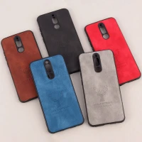 قاب چرمی محافظ لنزدار طرح گوزن Xiaomi Redmi 8