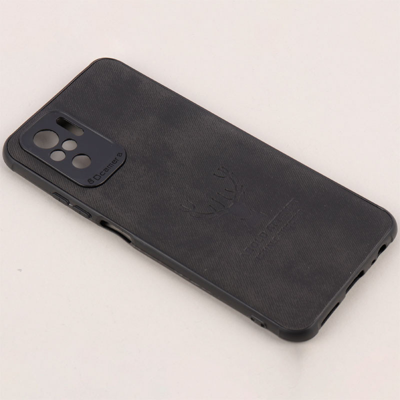 قاب چرمی محافظ لنزدار طرح گوزن Xiaomi Redmi Note 10