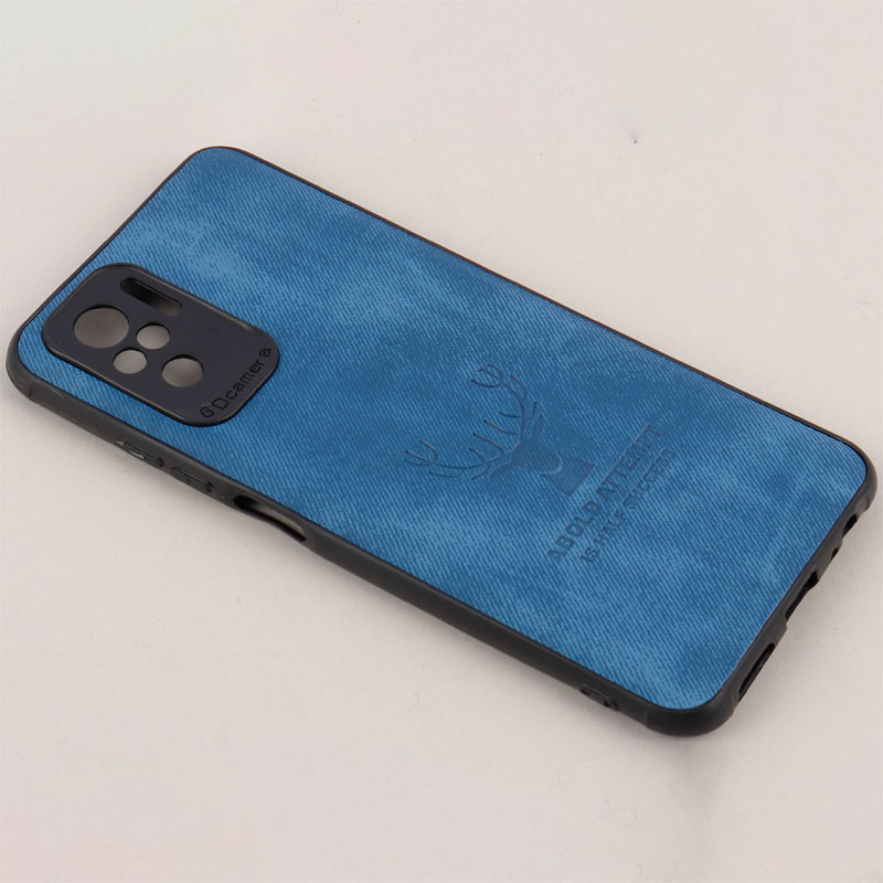 قاب چرمی محافظ لنزدار طرح گوزن Xiaomi Redmi Note 10
