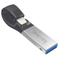 فلش ۱۲۸ گیگ سن دیسک SanDisk iXpand OTG Lightning USB3.0