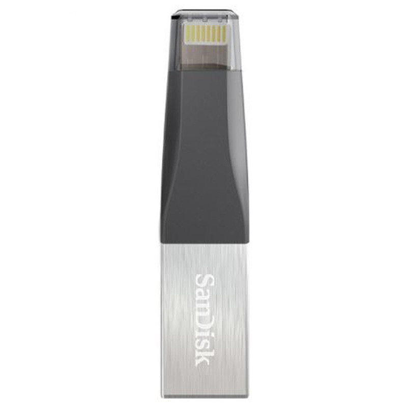 فلش ۱۲۸ گیگ سن دیسک SanDisk iXpand Mini OTG Lightning USB3.0