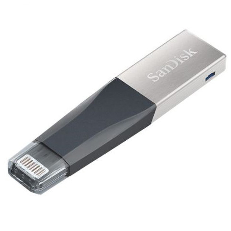 فلش ۱۲۸ گیگ سن دیسک SanDisk iXpand Mini OTG Lightning USB3.0