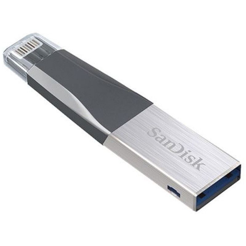 فلش ۱۲۸ گیگ سن دیسک SanDisk iXpand Mini OTG Lightning USB3.0