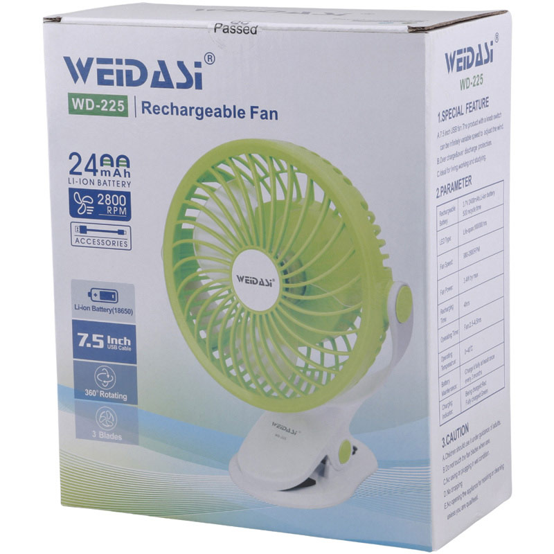 پنکه گیره ای ویداسی WD-225