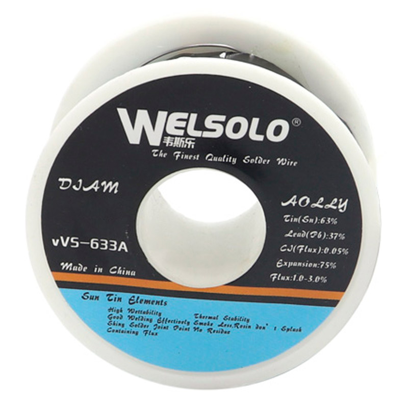 سیم لحیم قرقره ای Welsolo VVS-633A 30g بسته 10 عددی