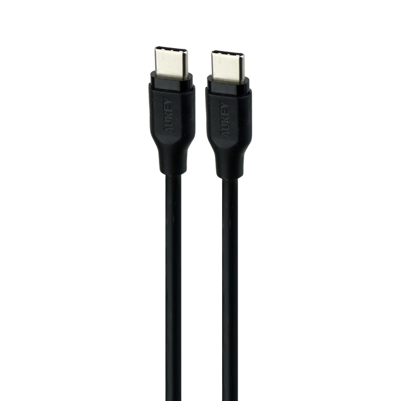 شارژر فندکی فست شارژ Aukey CC-Y3 QC3.0 3A PD 49.5W + کابل تایپ سی