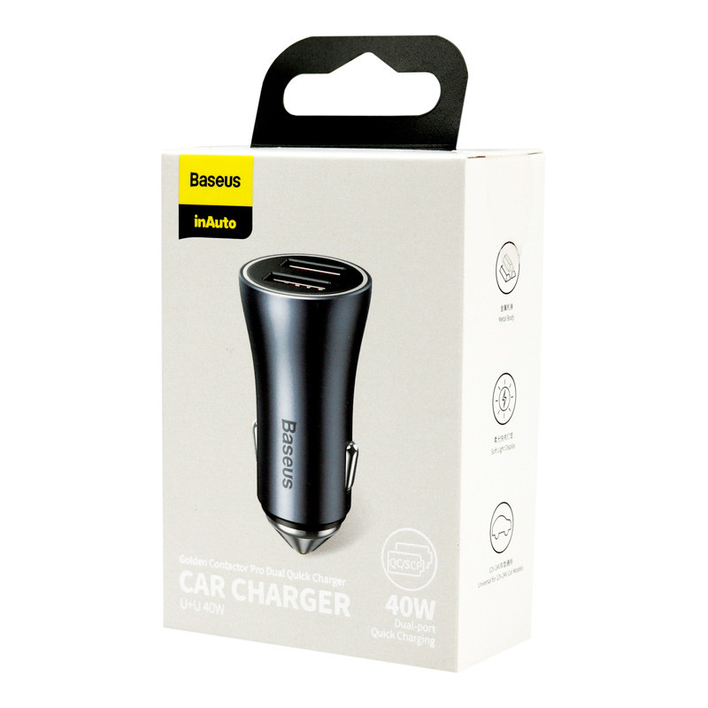 شارژر فندکی فست شارژ Baseus CCJD-A QC4.0 PD 40W