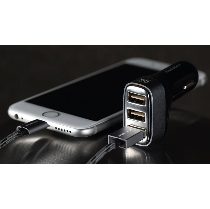 شارژر فندکی Momax UC5 4.4A 3Port