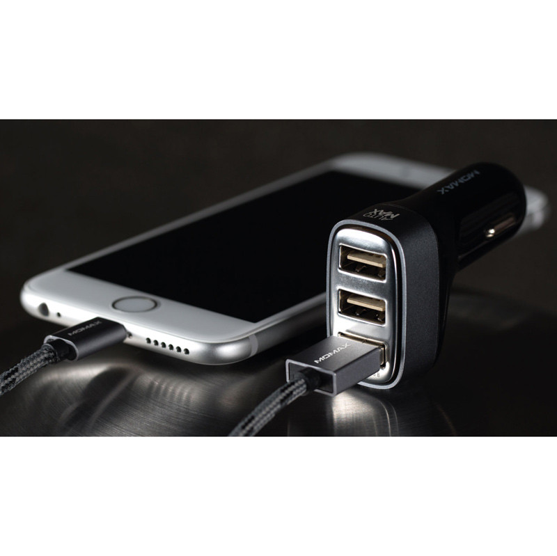 شارژر فندکی Momax UC5 4.4A 3Port