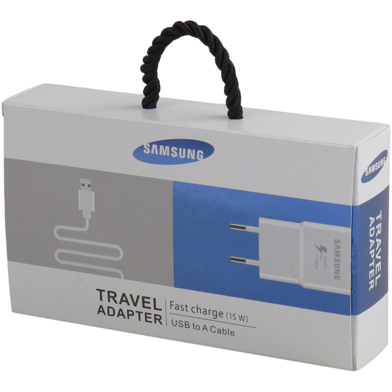 شارژر دیواری فست شارژ Samsung S8 15W + کابل Type-C