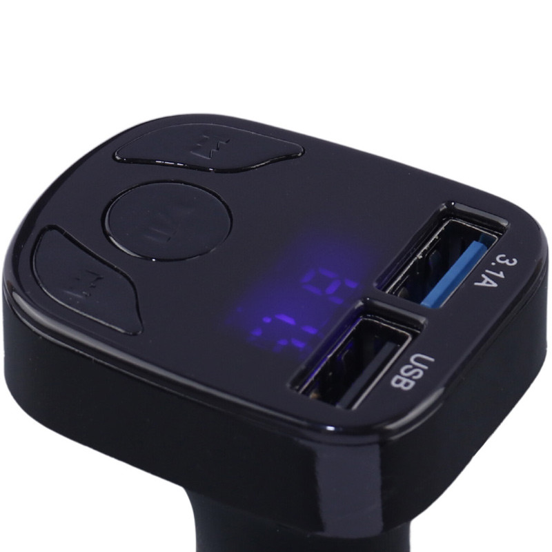 شارژر فندکی + FM Player بلوتوثی X24