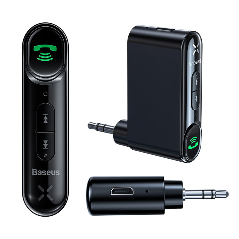 دانگل بلوتوث خودرو شارژی Baseus WXQY-01 AUX
