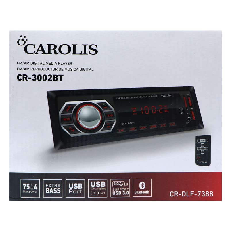 پخش کننده خودرو کارولیس Carolis CR-3002BT