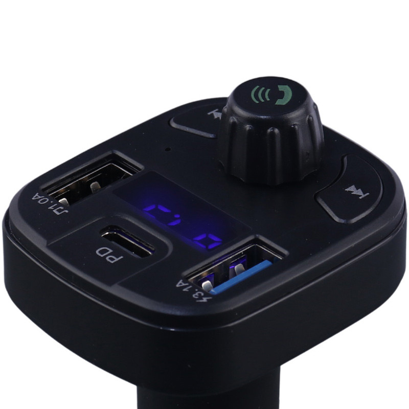 شارژر فندکی + FM Player بلوتوثی F17