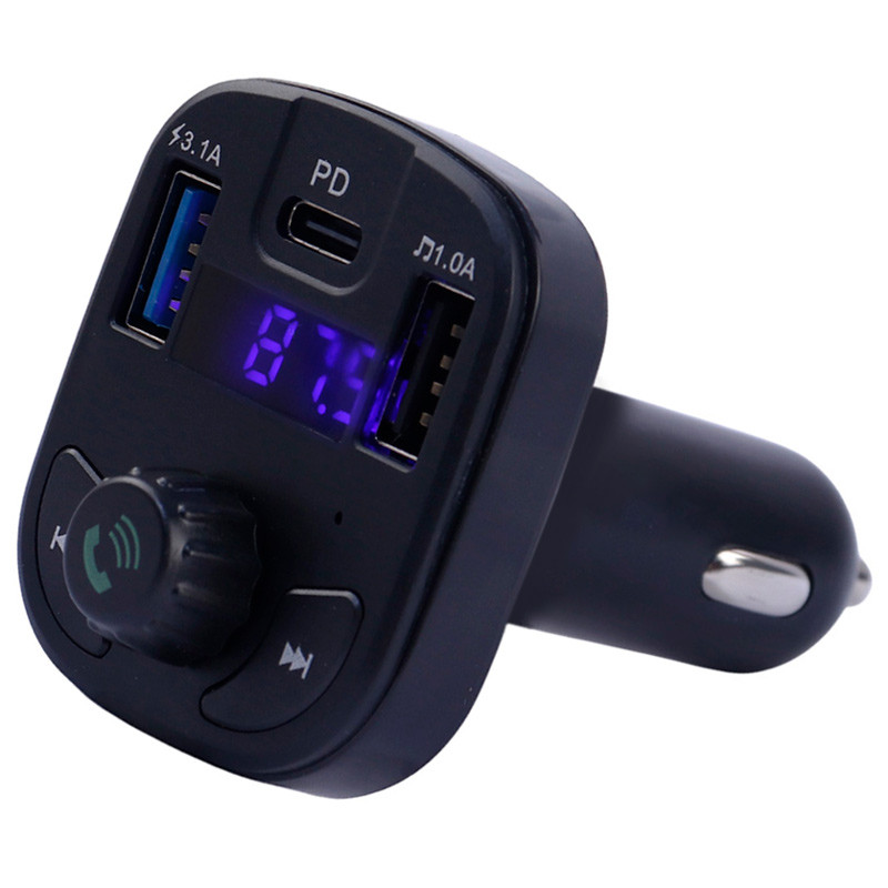 شارژر فندکی + FM Player بلوتوثی F17