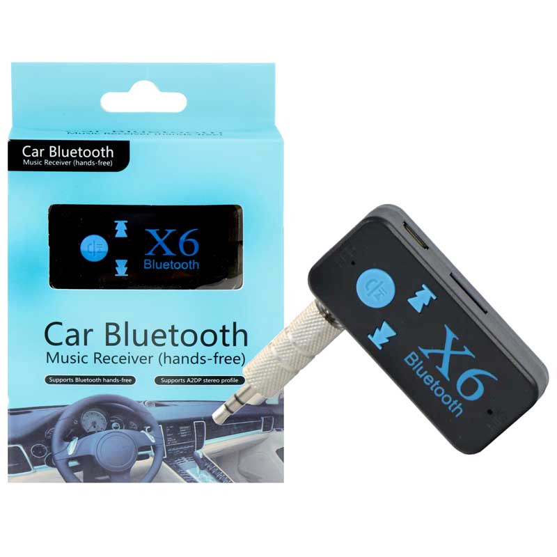 گیرنده بلوتوثی و رم خور Car Bluetooth X6