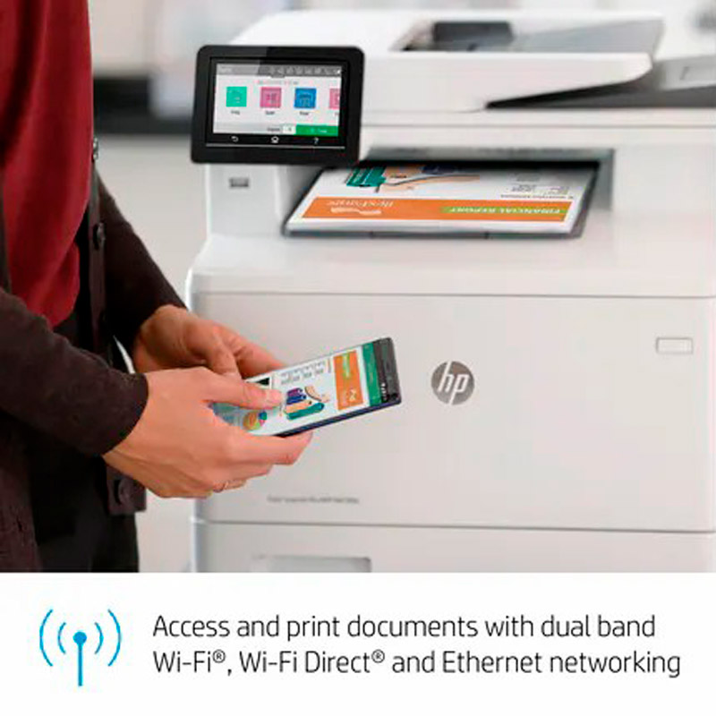 پرینتر رنگی چند کاره لیزری HP Color LaserJet Pro MFP M479fdw