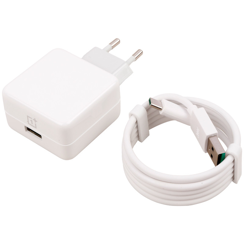 شارژر دیواری فست شارژ One Plus DC0504A3JH 4A 20W سرجعبه + کابل تایپ سی