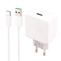 شارژر دیواری فست شارژ One Plus DC0504A3JH 4A 20W سرجعبه + کابل تایپ سی