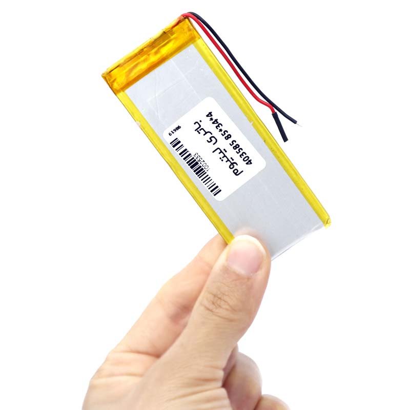 باتری لیتیوم 1800mAh 85*34*4mm 403585