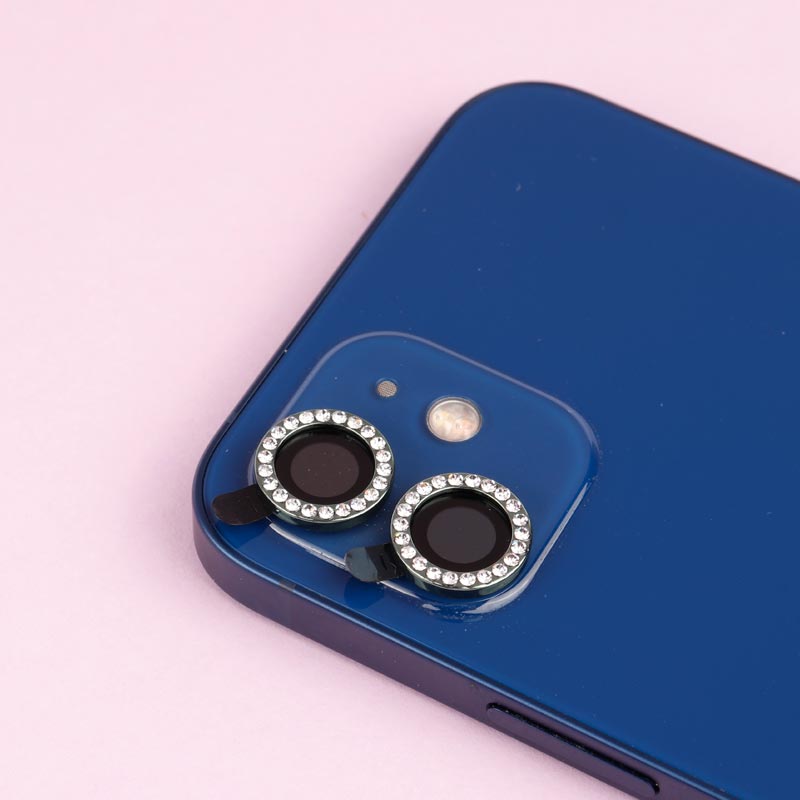 محافظ لنز رینگی نگین دار iPhone 11 / 11 Pro / 11 Pro Max / 12 / 12 Mini