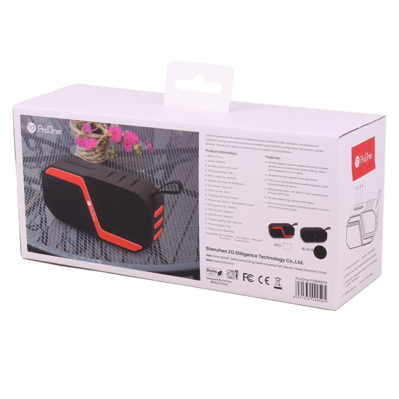 اسپیکر بلوتوثی رم و فلش خور ProOne PSB4620