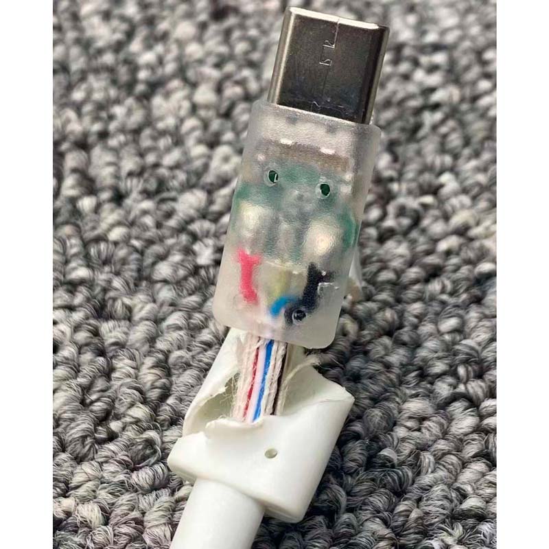 شارژر سیم وصل تایپ سی فست شارژ Docomo Select AC06 3A PD 27W
