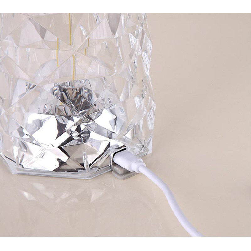 چراغ خواب Rose Diamond کد 1