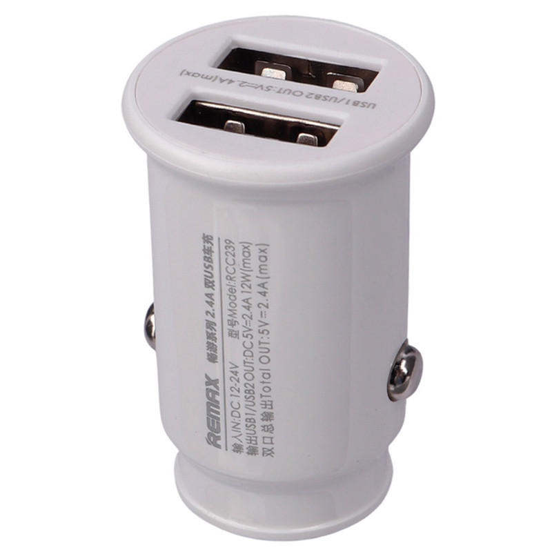 شارژر فندکی فست شارژ Remax RCC239 2.4A 12W