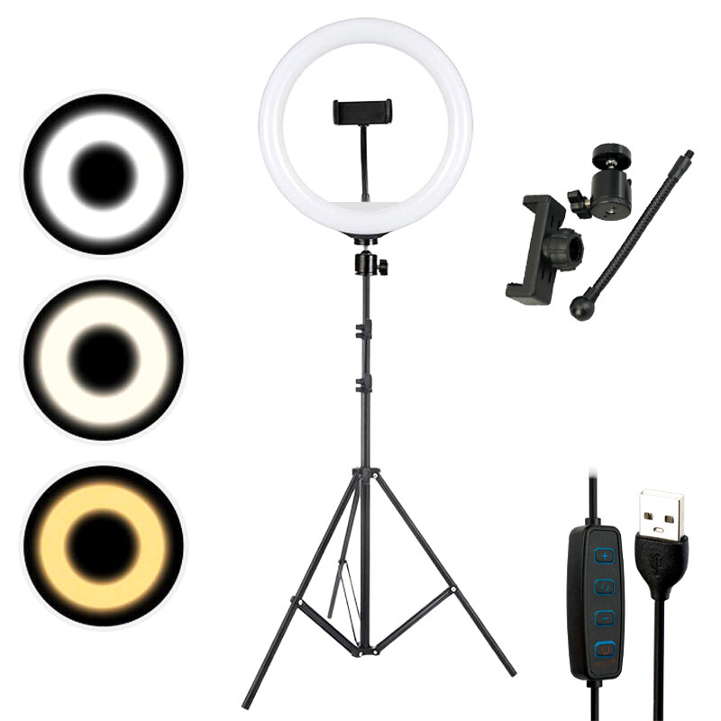 رینگ لایت پایه دار “Ring Fill Light XD-260 10