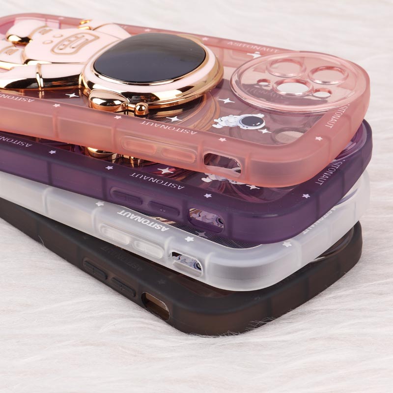 قاب شفاف استند آدمکی + آویز دستی iPhone 11 Pro