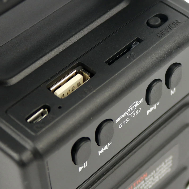 اسپیکر بلوتوثی رم و فلش خور Extra BASS GTS-1362