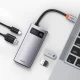 هاب 4 پورت Type-C باسئوس Metal Gleam Series CAHUB-CW0G