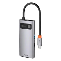 هاب 4 پورت Type-C باسئوس Metal Gleam Series CAHUB-CW0G
