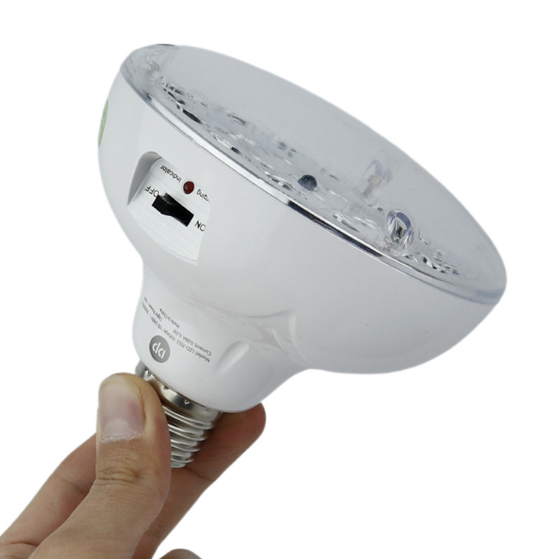 لامپ شارژی DP.LED Light LED-7033 E27 1.9W + ریموت کنترل