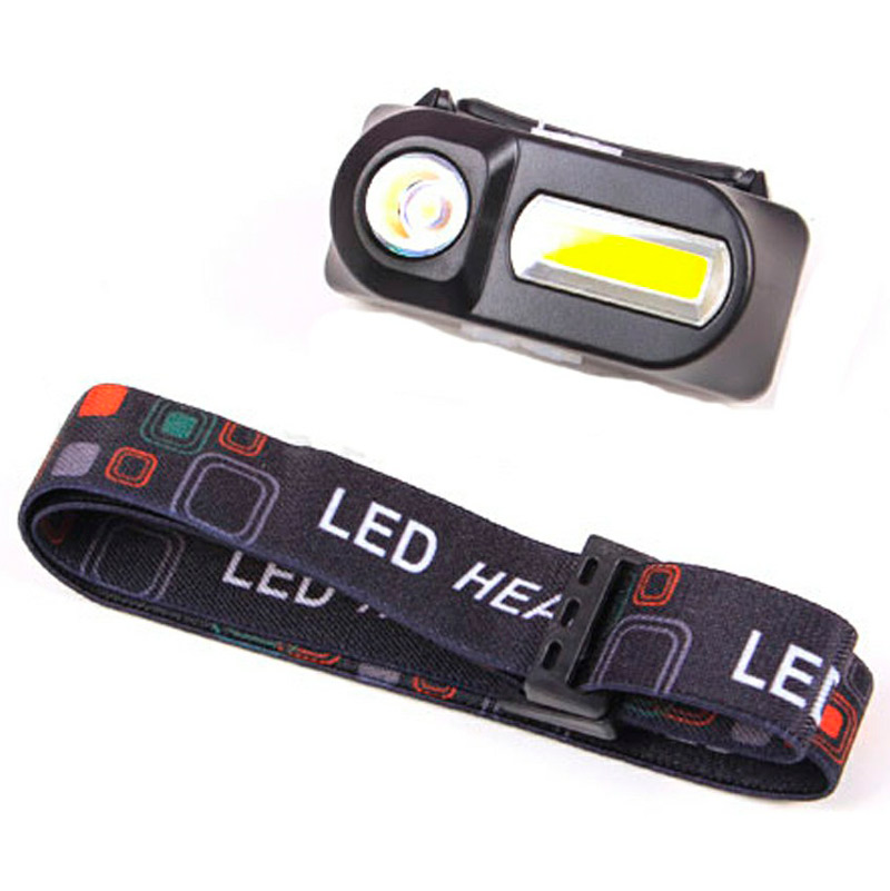 چراغ قوه پیشانی شارژی Double Light KX-1804